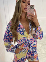 Beach Satin Summer Casual Sets