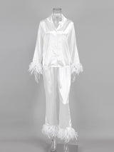 Restive Feathers Sleepwear Set