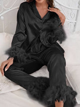 Restive Feathers Sleepwear Set