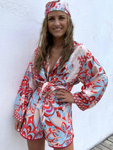 Beach Satin Summer Casual Sets