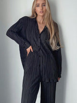 Long Sleeve Elegant Tracksuit Set