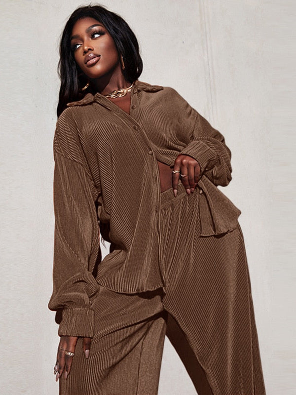 Long Sleeve Elegant Tracksuit Set
