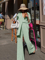 Long Sleeve Elegant Tracksuit Set