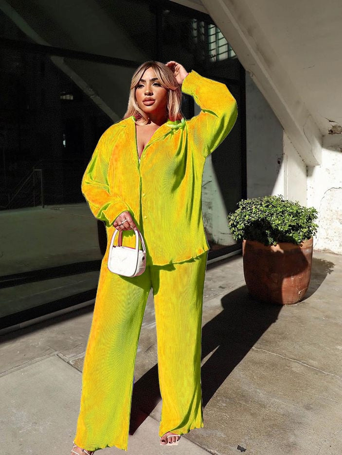 Long Sleeve Elegant Tracksuit Set